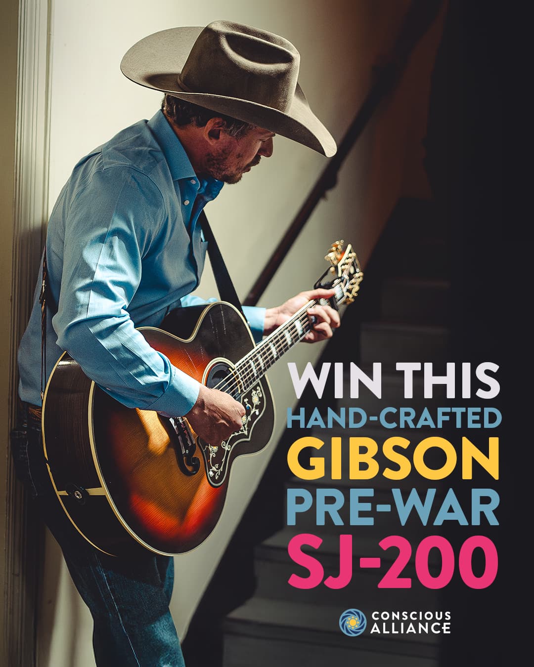 Win A Piece Of Turnpike Troubadours History: Evan Felker's Gibson Guitar!